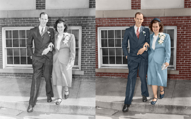 vintage photo colorized image colorization chattanooga photo restoration